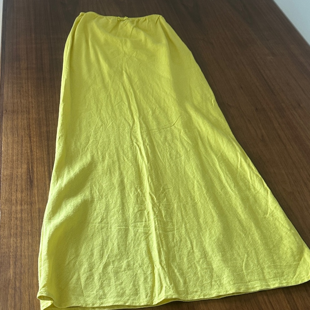 Wild Fable Sunny Yellow Maxi Skirt